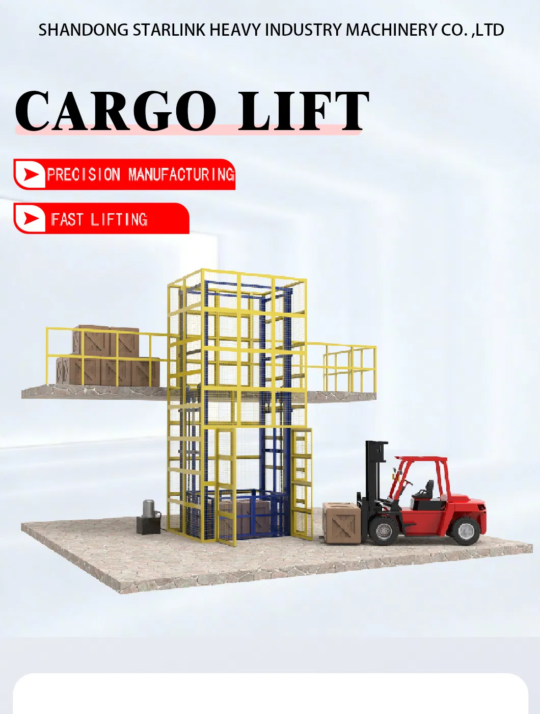 Hydraulic Cargo Lift 1