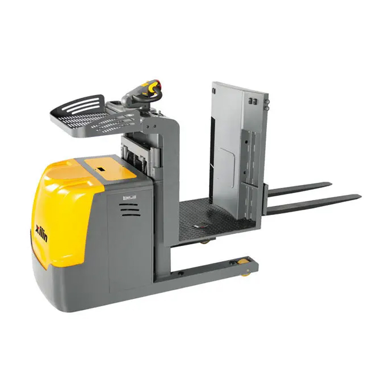 Electric Low-Level Order Picker for Fast Retail Backroom Stock Replenishment