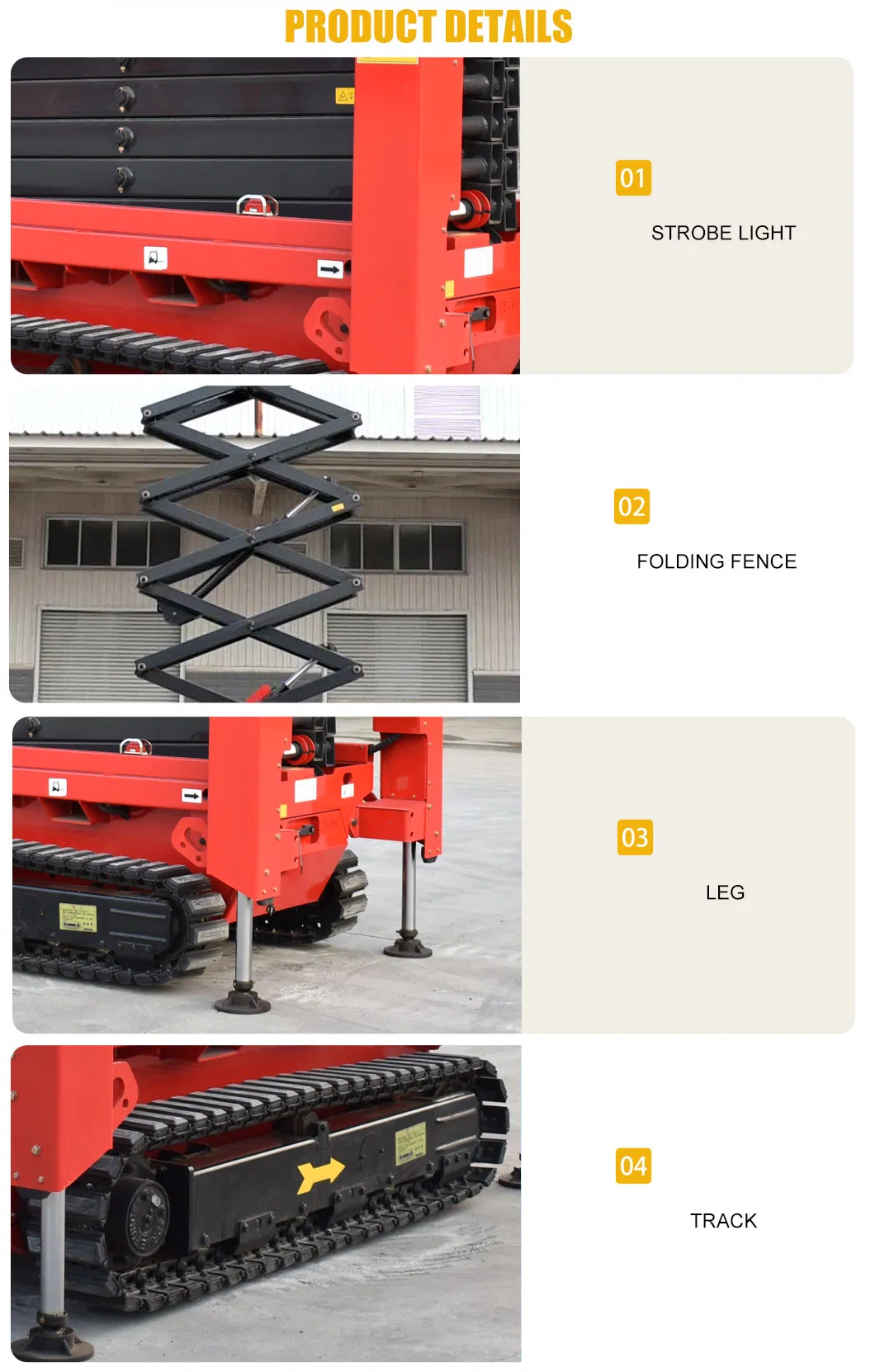 Scissor Lift Detail