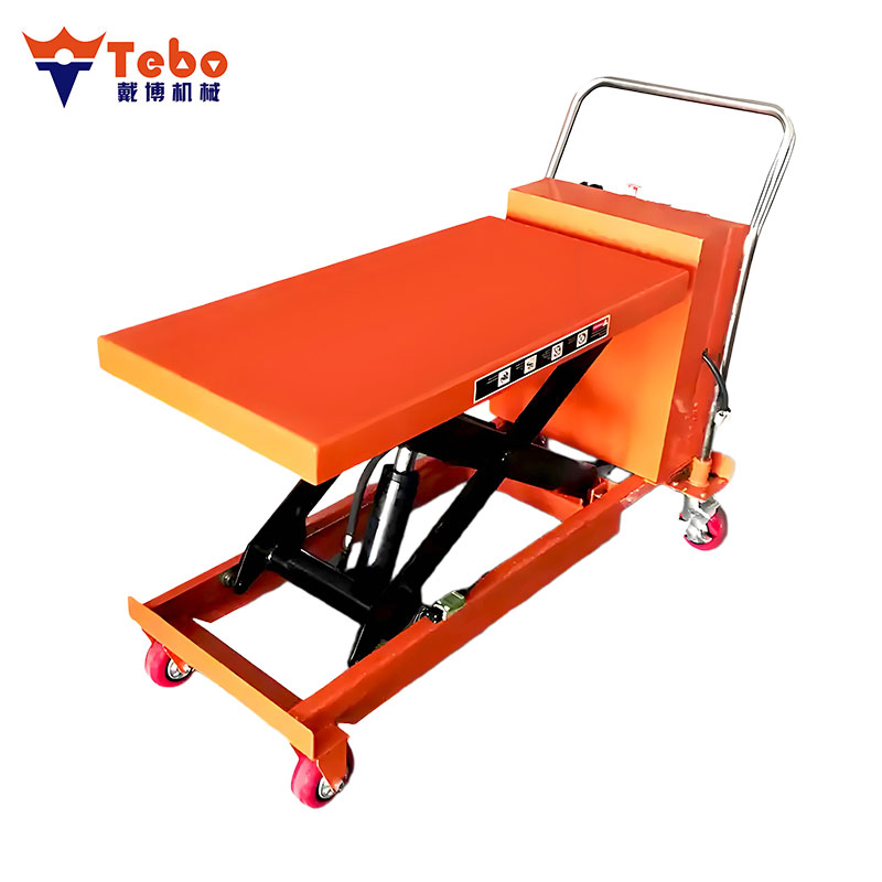 Cheap Mini Scissor Lift Table Hand Lift Trolley Equipment for Material Handling
