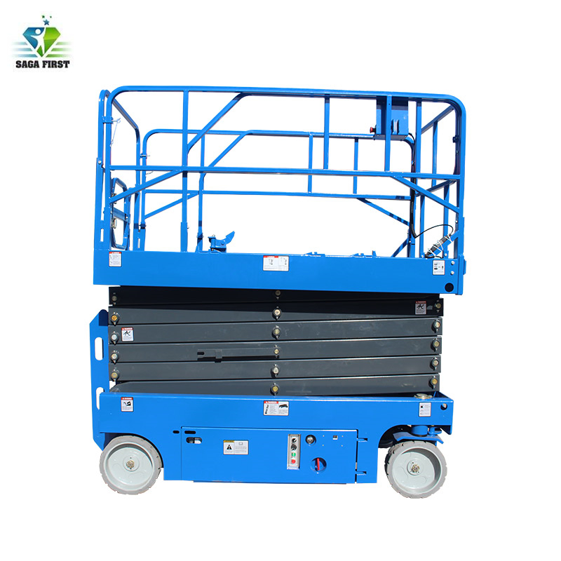High-Capacity Self-Propelled Scissor Lift for Efficient Material Handling &amp; Personnel