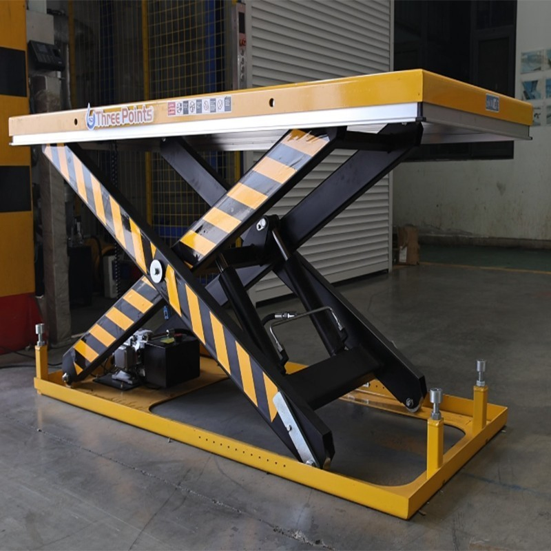 High Quality CE 5ton Warehouse Cargo Hydraulic Fixed Scissor Lift for Sale