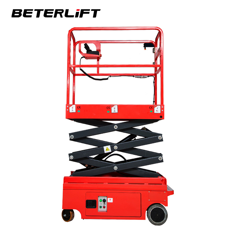 3m 4m Self Propelled Electric Hydraulic Mini Scissor Lift for Personnel Indoor Use