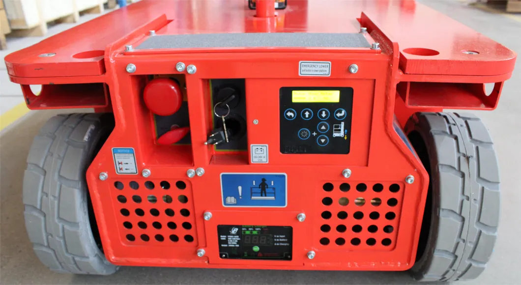 Self-Propelled Vertical Mast Aerial Working Boom Lift 4