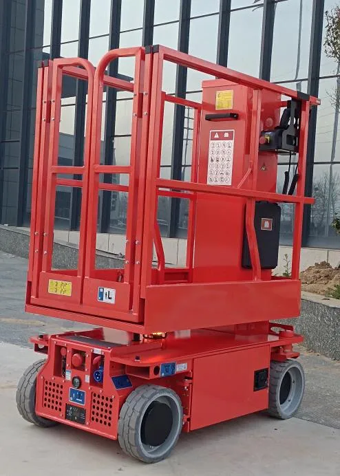 Self-Propelled Vertical Mast Aerial Working Boom Lift 2