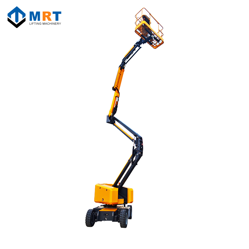 CE Mrt 18m 20m 22m 24m Material Handling Lifting Mobile Diesel Electric Articulated Boom Lift Self Propelled