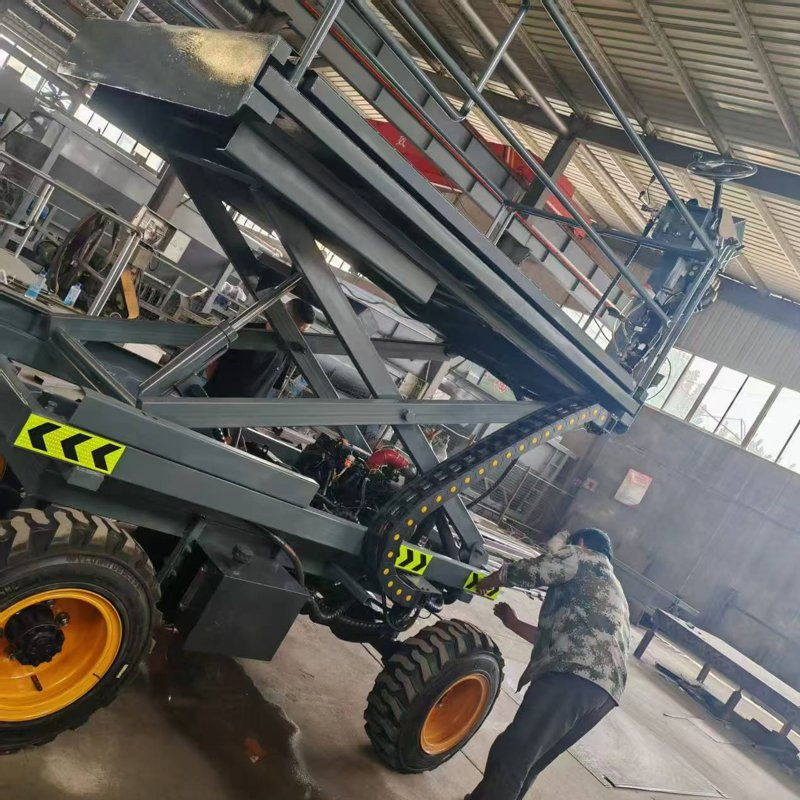The Lasted Scissor Lift Platform for Orchard Picking