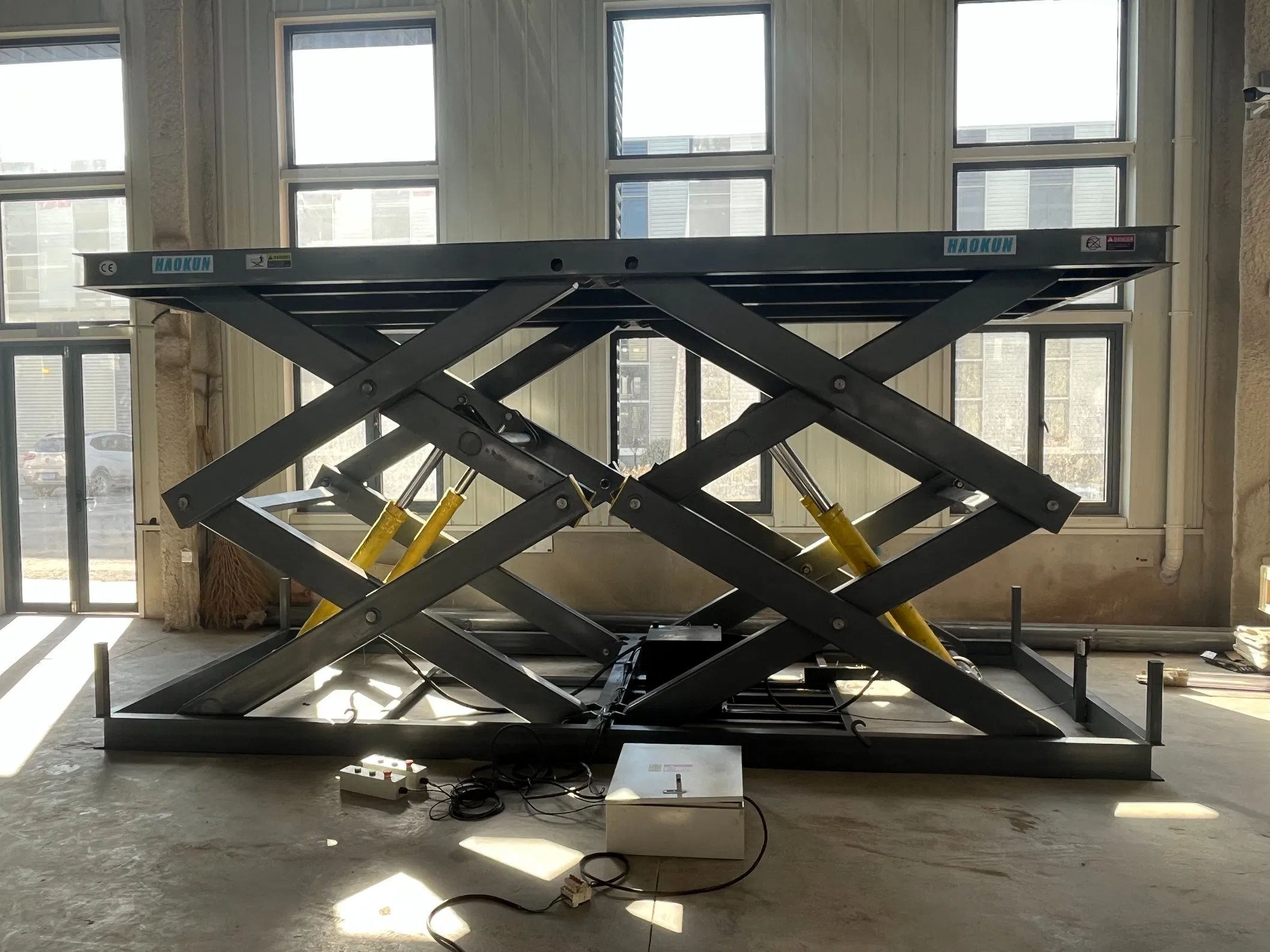 Standard Electric Stationary Scissor Lift Platform Heavy Duty Hydraulic Fixed Lift Table for Material Handling