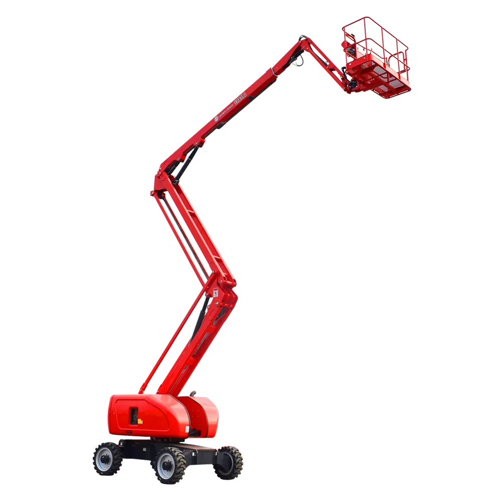 High-Efficiency Robust Foldable Articulated Mast Platform Cherry Picker Warehouse System Boom Lift