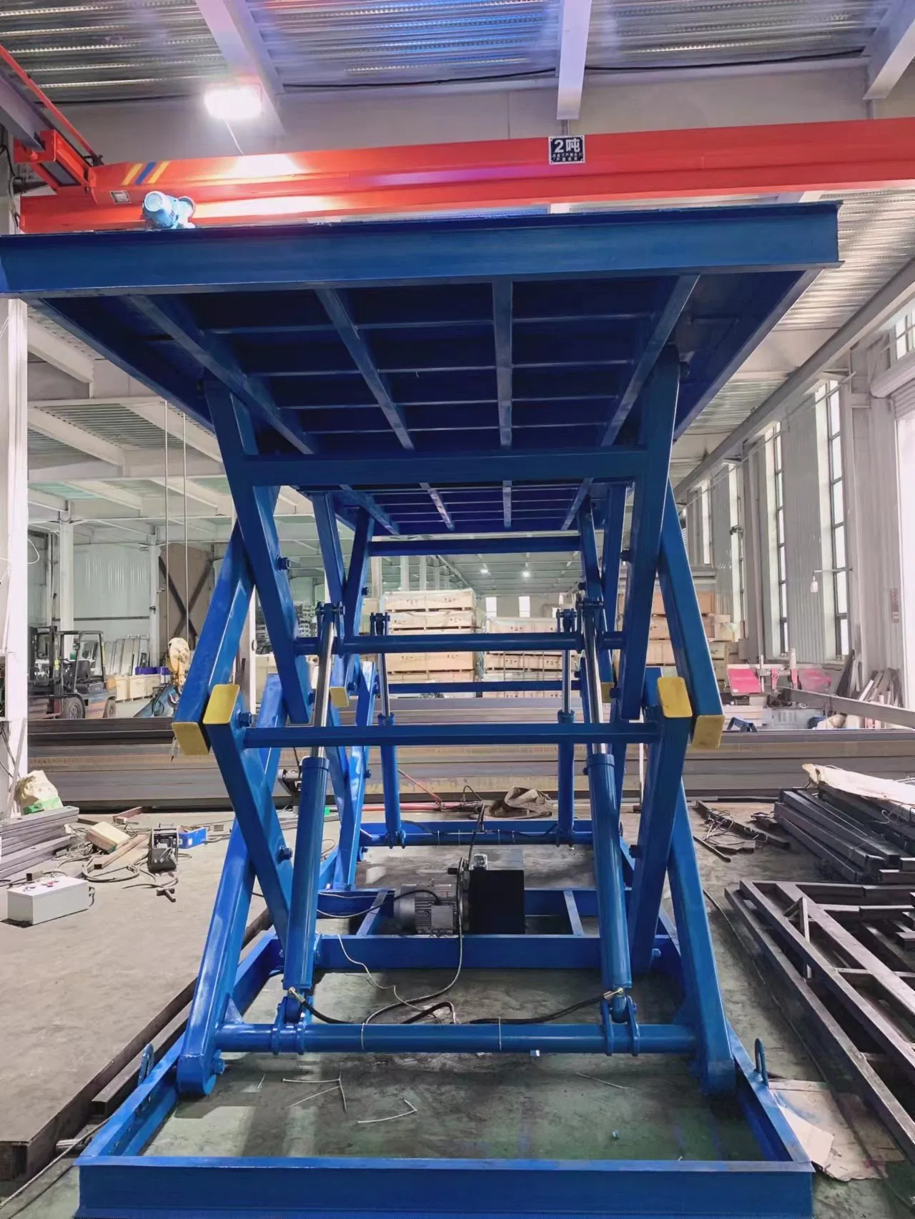 Standard Electric Stationary Scissor Lift Platform Heavy Duty Hydraulic Fixed Lift Table for Material Handling