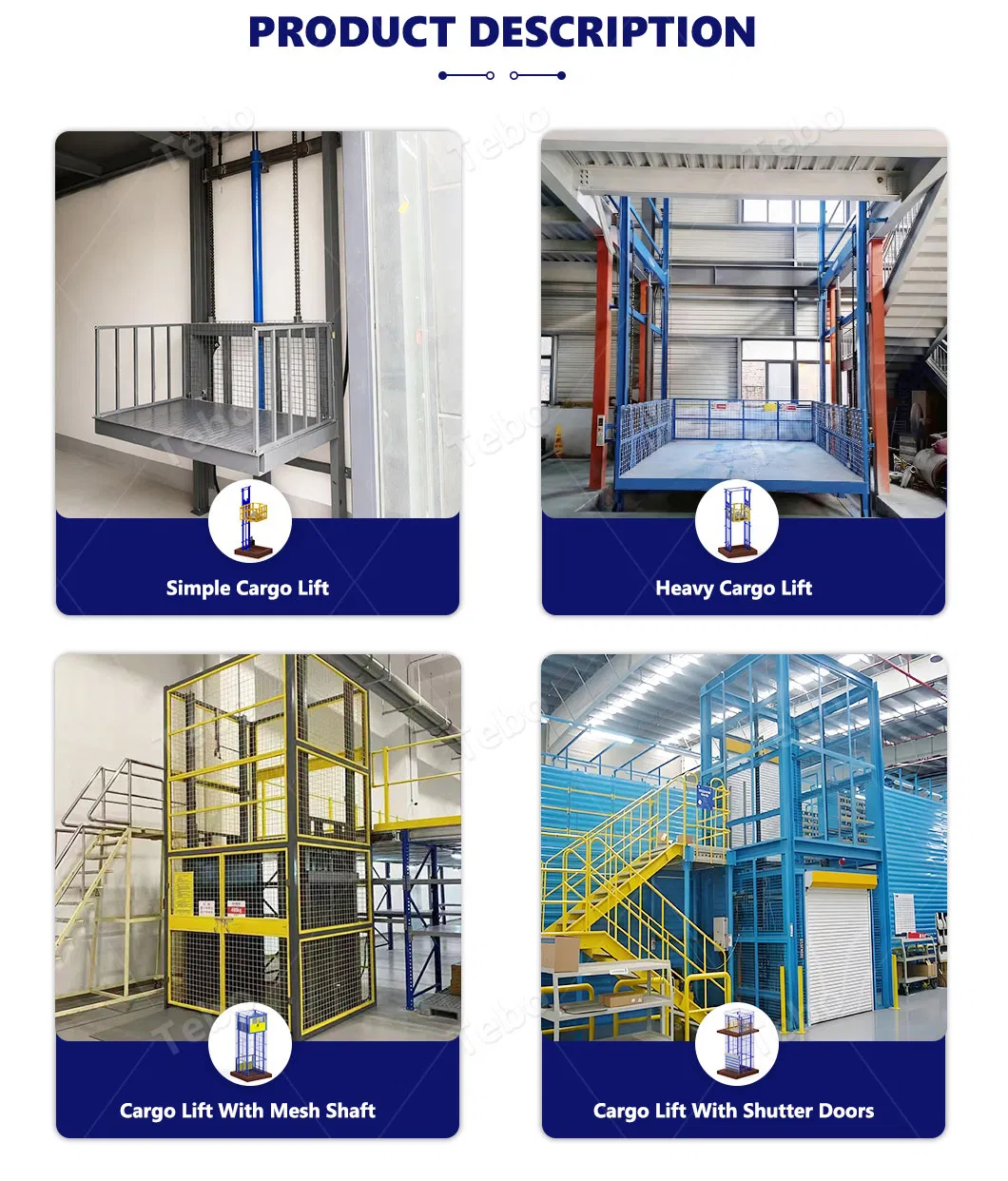 Heavy Duty Cargo Lift