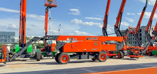 Dingli Man Lift Ba44rt Articulated Boom Lift Construction Equipment Boom Lift