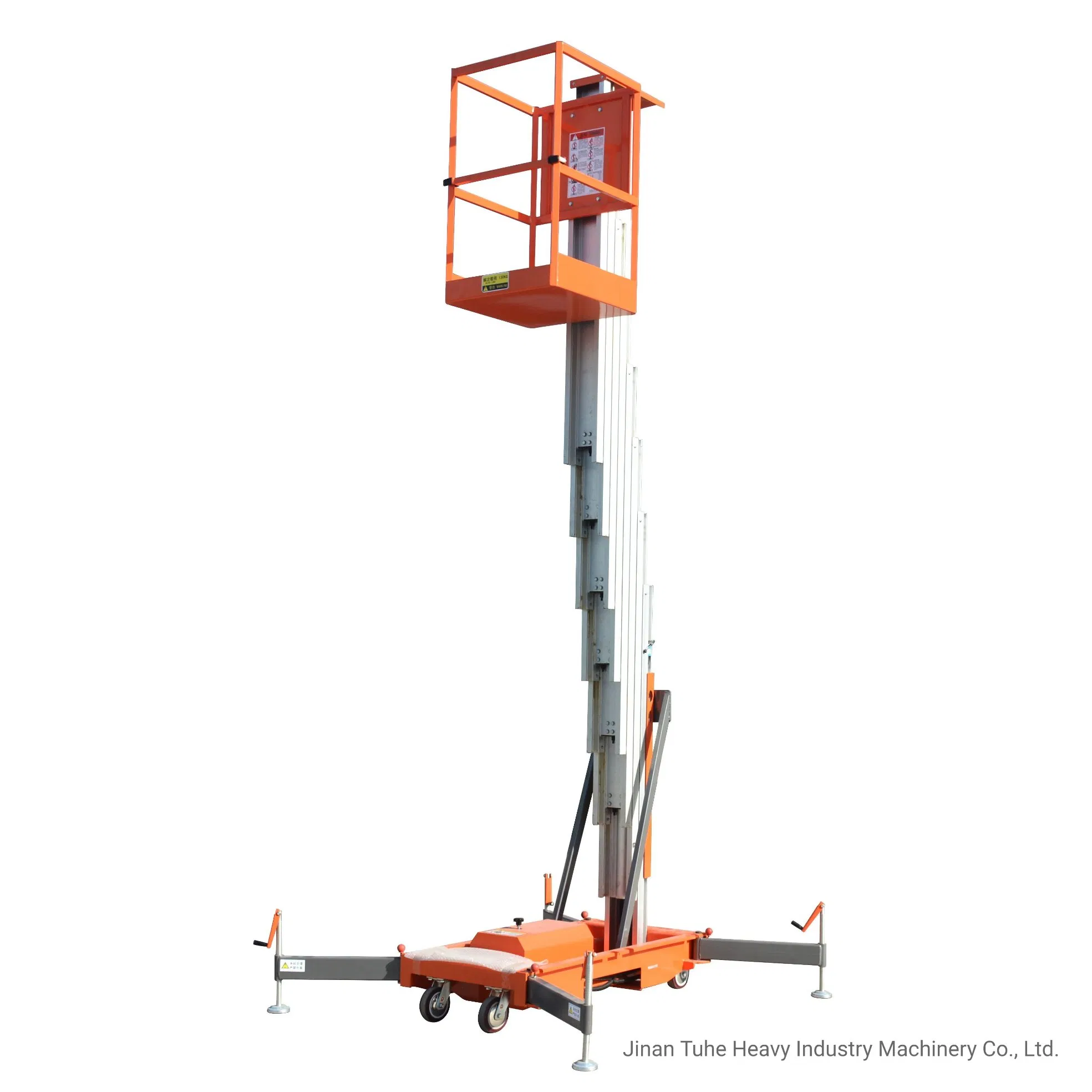 4m 6m 8m 10m One Mast Man Lift Price Single Mast Personnel Platform Lift
