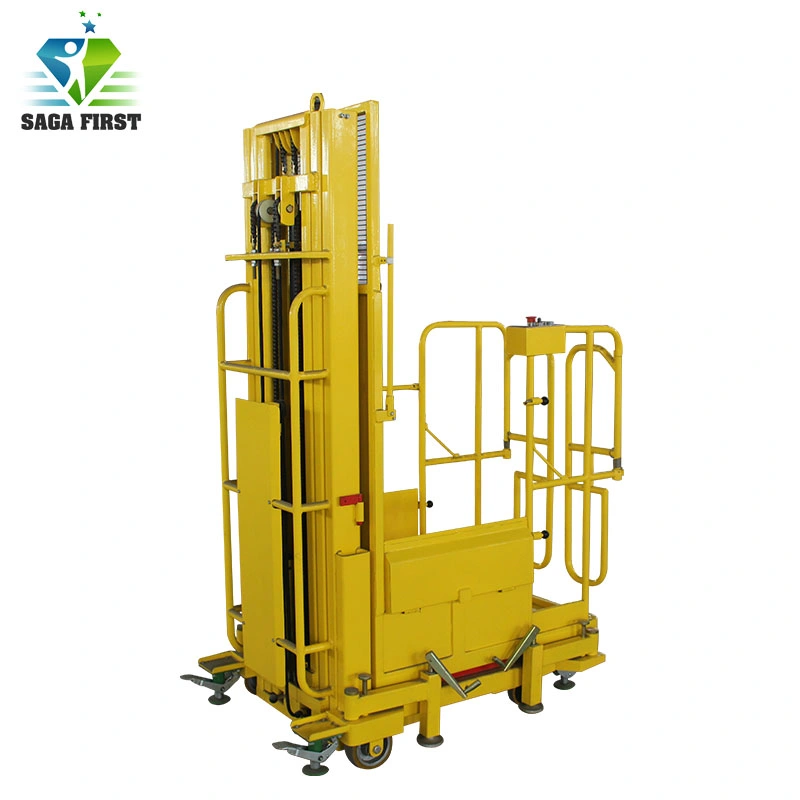 4.5m 200kg Aerial Electric Hydraulic High Level Mobile Order Picker