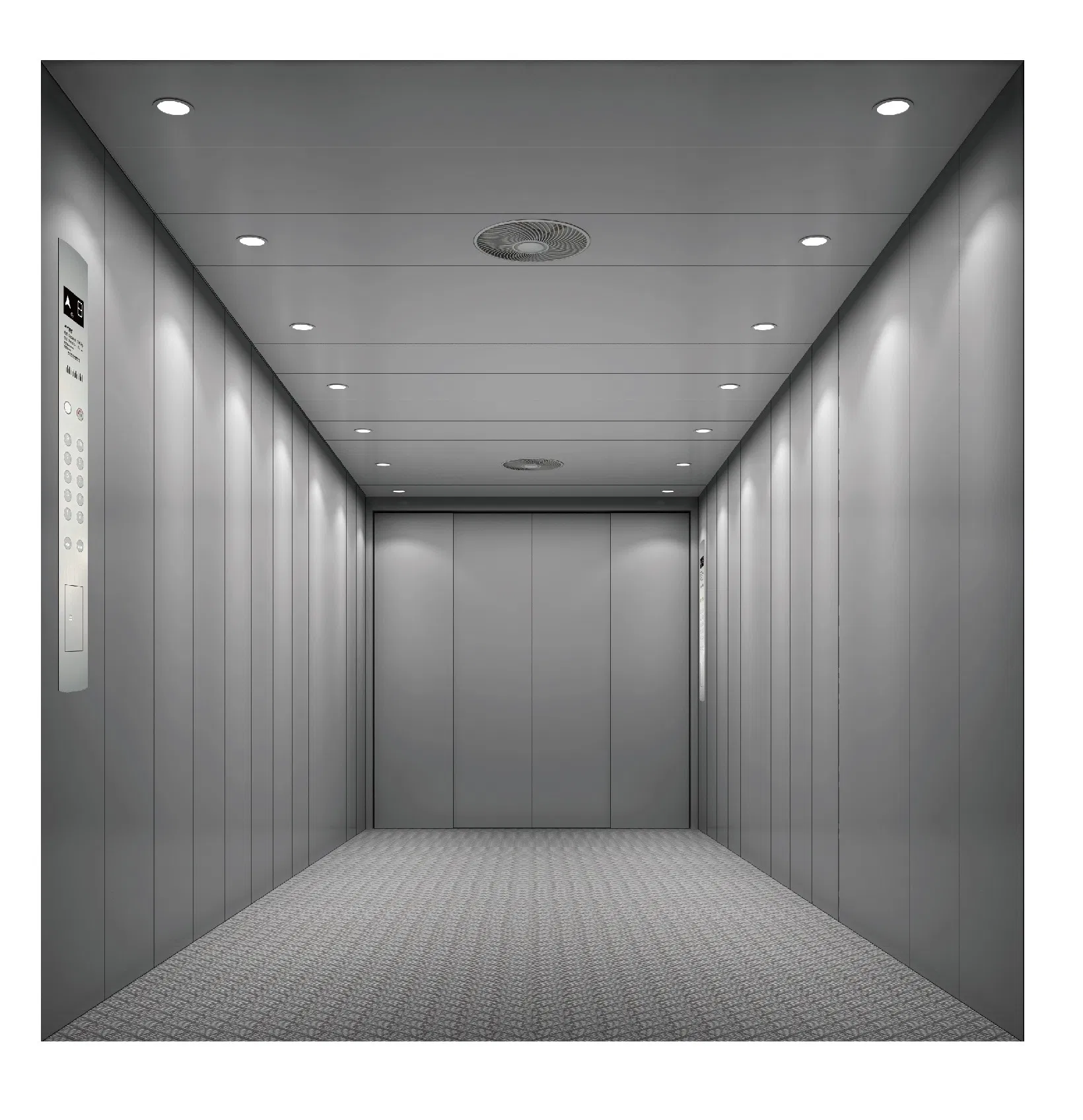 Electric Vehicals Car Elevator Freight Cargo Lift Warehouse Use