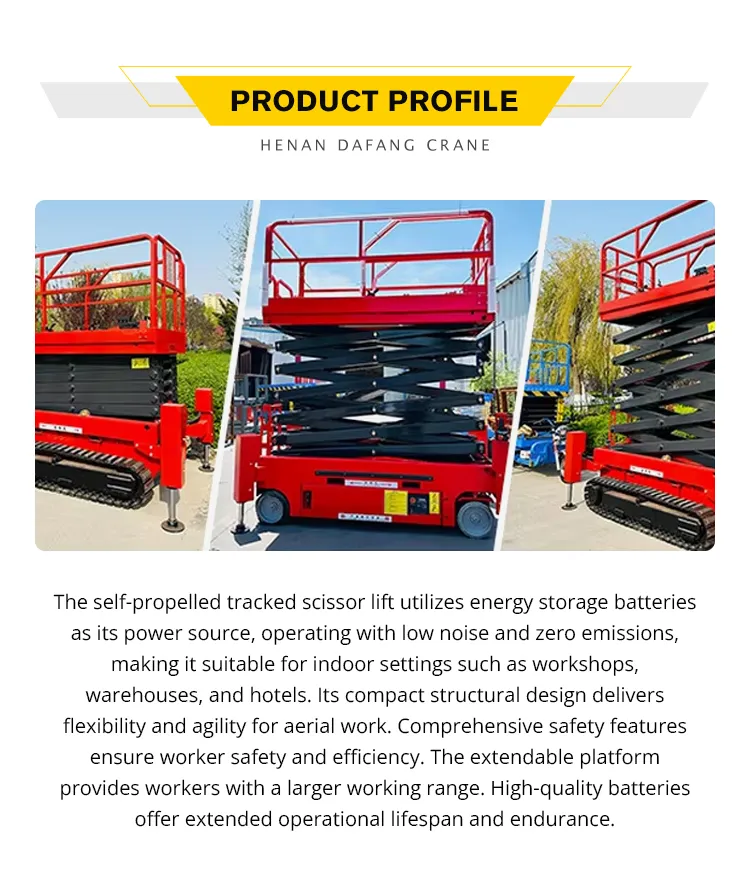 Crawler Scissor Lift 2