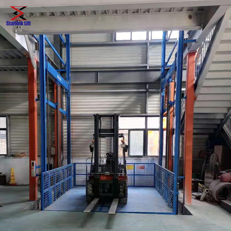Hydraulic Vehicle Operating Lift for 4s Shops, Vehicle-Specific Safety Lift, Hydraulic Cargo Lift