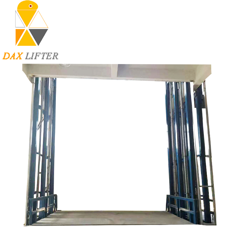 Daxlifer Heavy Duty 3000kg Hydraulic Goods Lift Small Portable Cargo Elevator Lift Industrial Lift for Warehouse