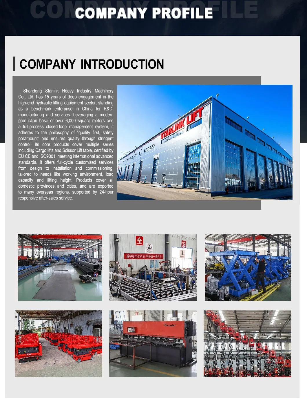 Hydraulic Cargo Lift 13