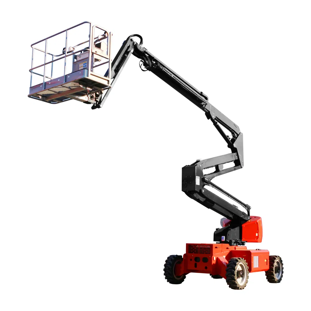 Advanced 18m Jlg Cherry Picker Warehouse Equipment Platform Articulated Electric Boom Lift