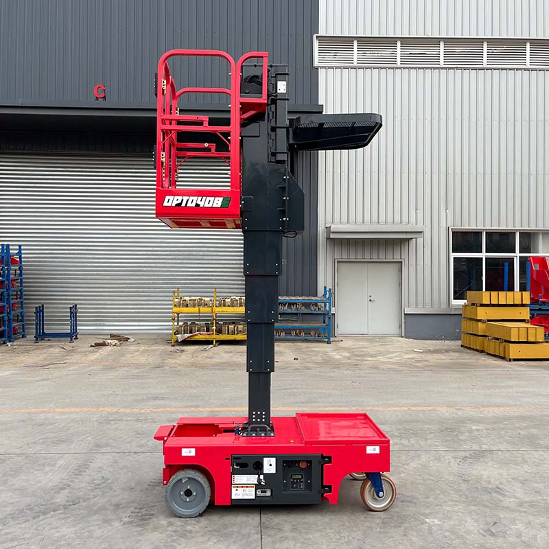 5.85m Compact Electric Order Picker Lightweight Low Level Lift for Efficient Warehouse Operation