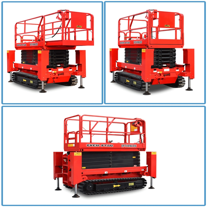 Vehicle Platform Table Tracked Self-Propelled Mobile Hydraulic Electric Scaffolding Scissor Lift