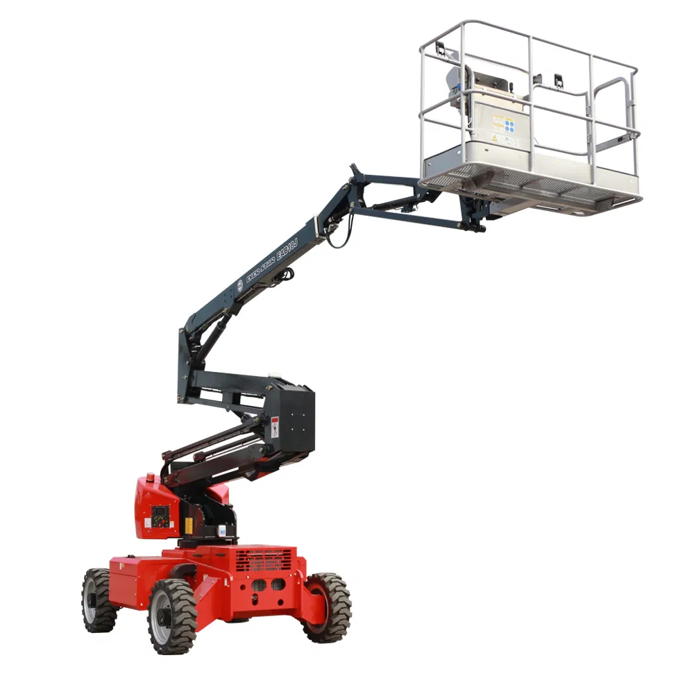 High-Efficiency Robust Foldable Articulated Mast Platform Cherry Picker Warehouse System Boom Lift