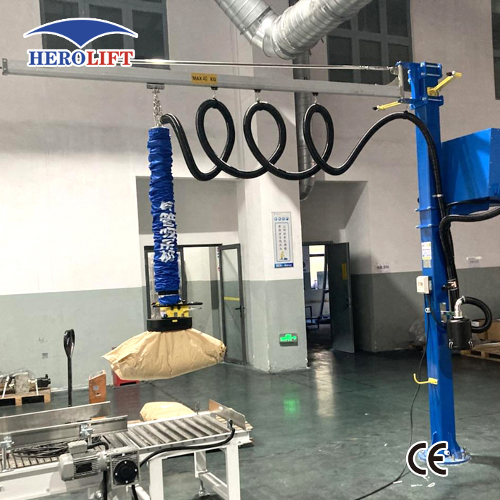 CE Certified Vacuum Lift Assist for Heavy Boxes and Plywood, Portable Material Handling Equipment