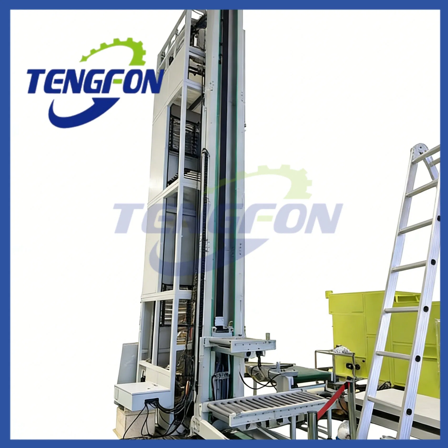 Automated Vertical Lift Elevator Conveyor for Warehouse Material Handling System