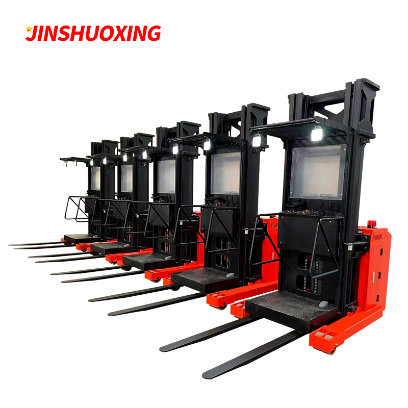 CE Approved 1000kg 1500kg High Level Material Handling Equipment Flexible Full Electric Aerial Order Picker