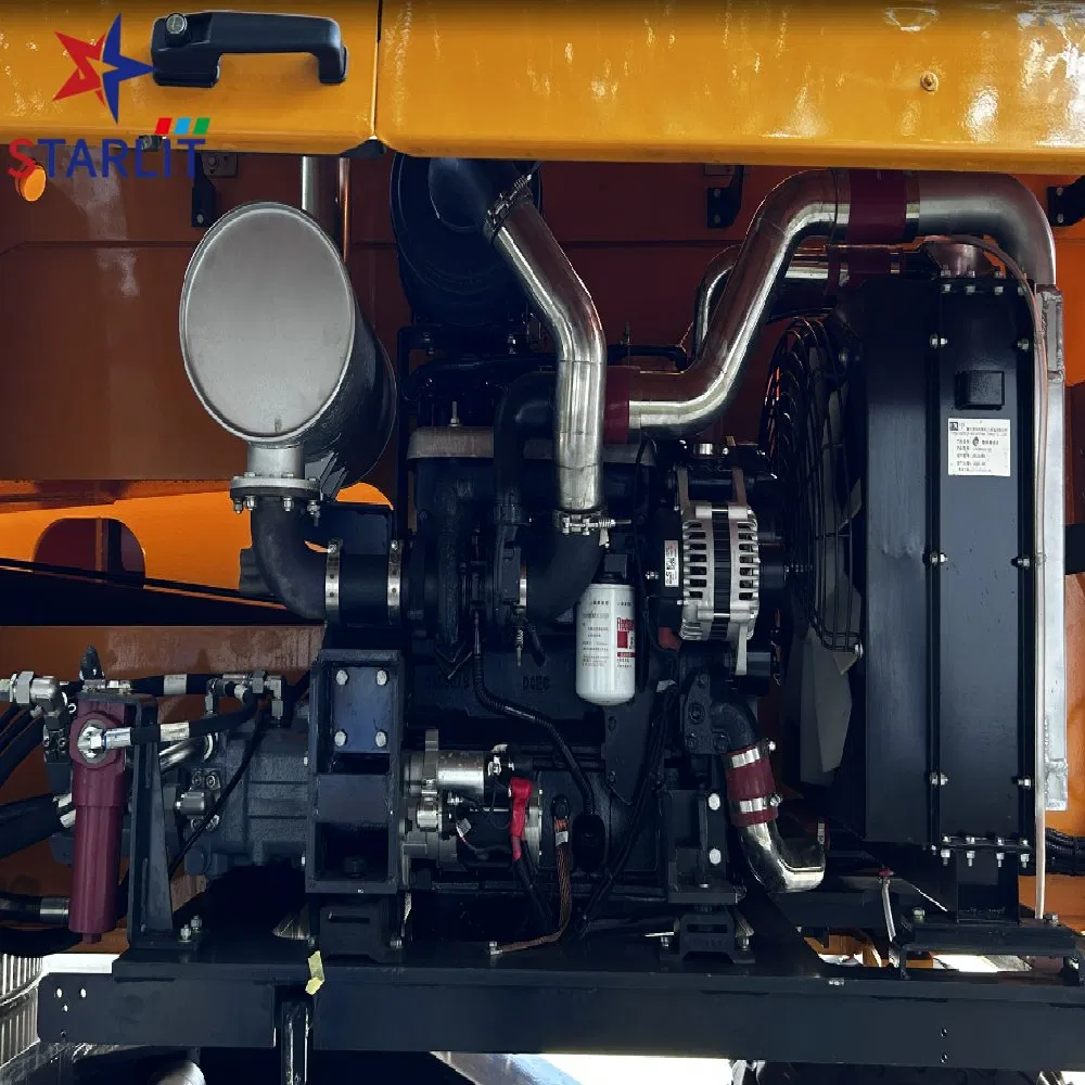 Self-Propelled 22m Aerial Work Platform Articulated Design Hydraulic Knuckle Boom Lift