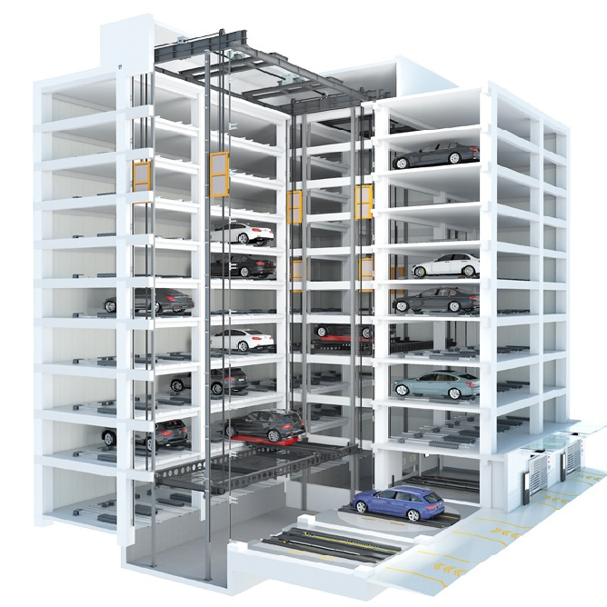 Tabitha Pcy Commercial Fast Speed Multilevel Platform-Lift Automated Smart Robot Parking System