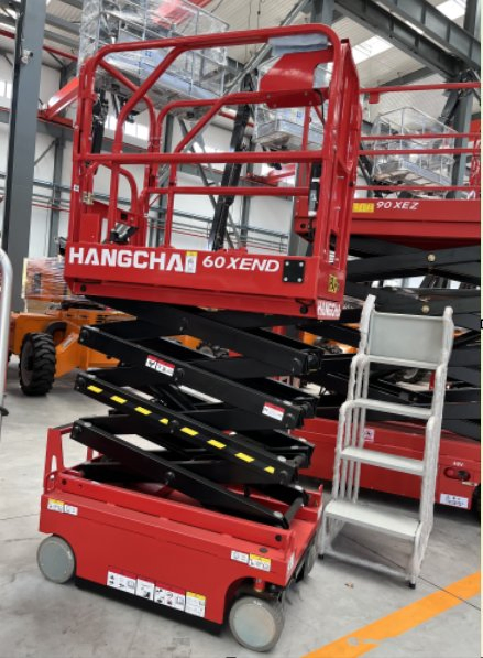 6m Scissor Lift Aerial Work Platforms Hangcha Brand 60xend