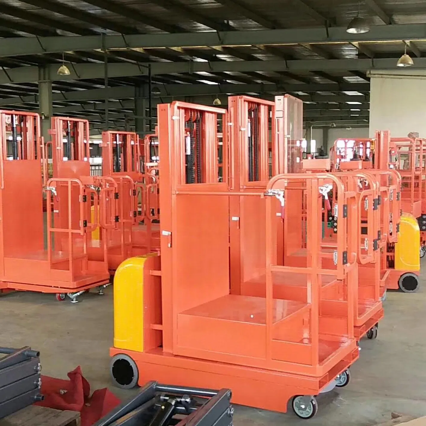 Semi-Automatic Electric High Level Order Picker