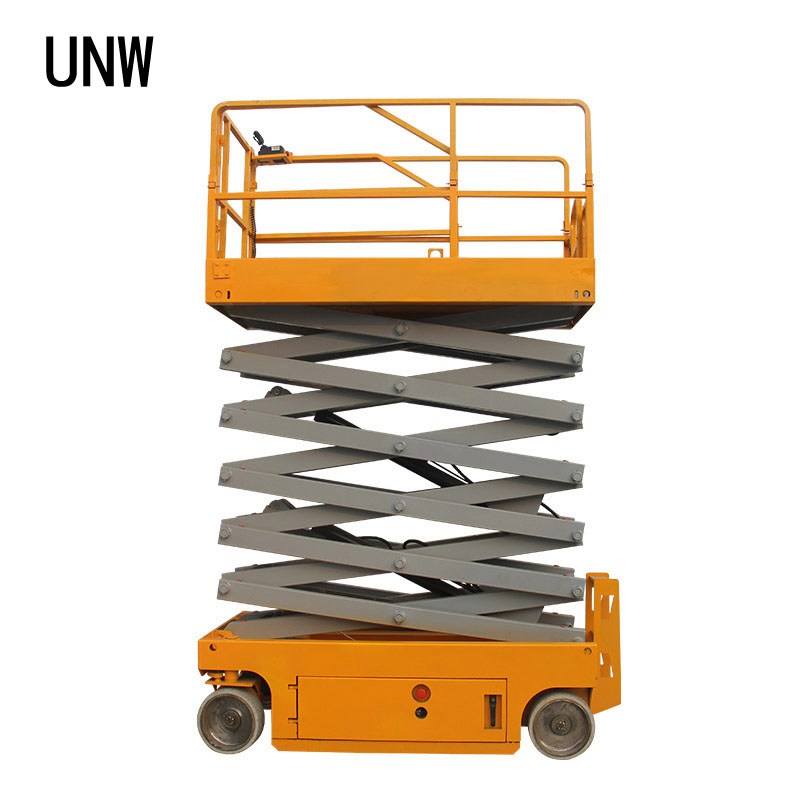 Hydraulic Cargo Elevator Warehouse Freight Lifter Self Propelled Scissor Lift