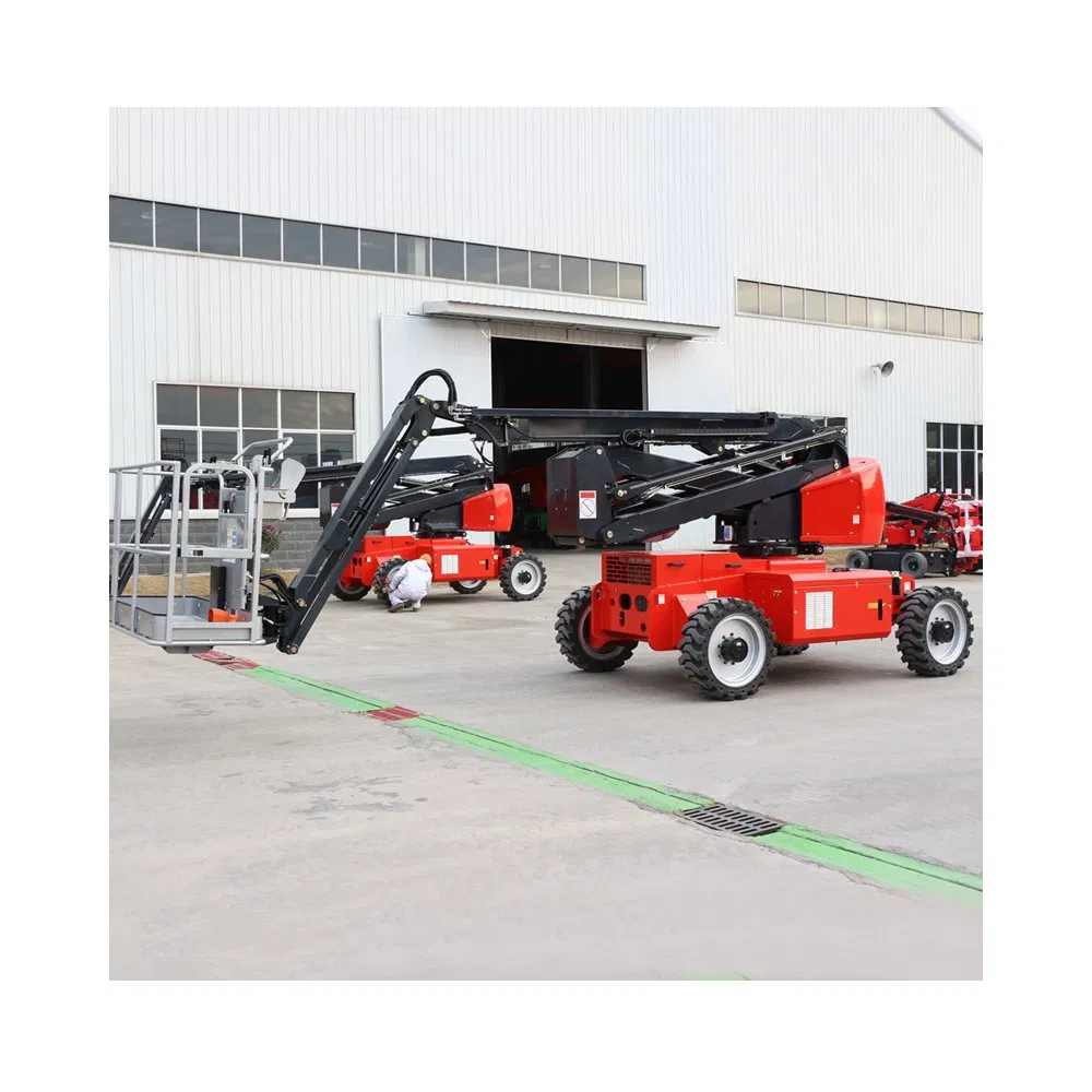 China Personnel Mobile 12~56m Diesel Power Hydraulic Nacelle Telescopic Boom Lifts for Construction Shipyard