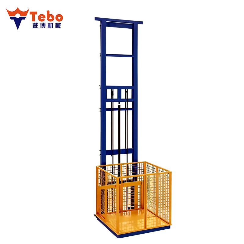Industrial Vertical Cargo Lift Elevator for Small Warehouse Goods Lifting