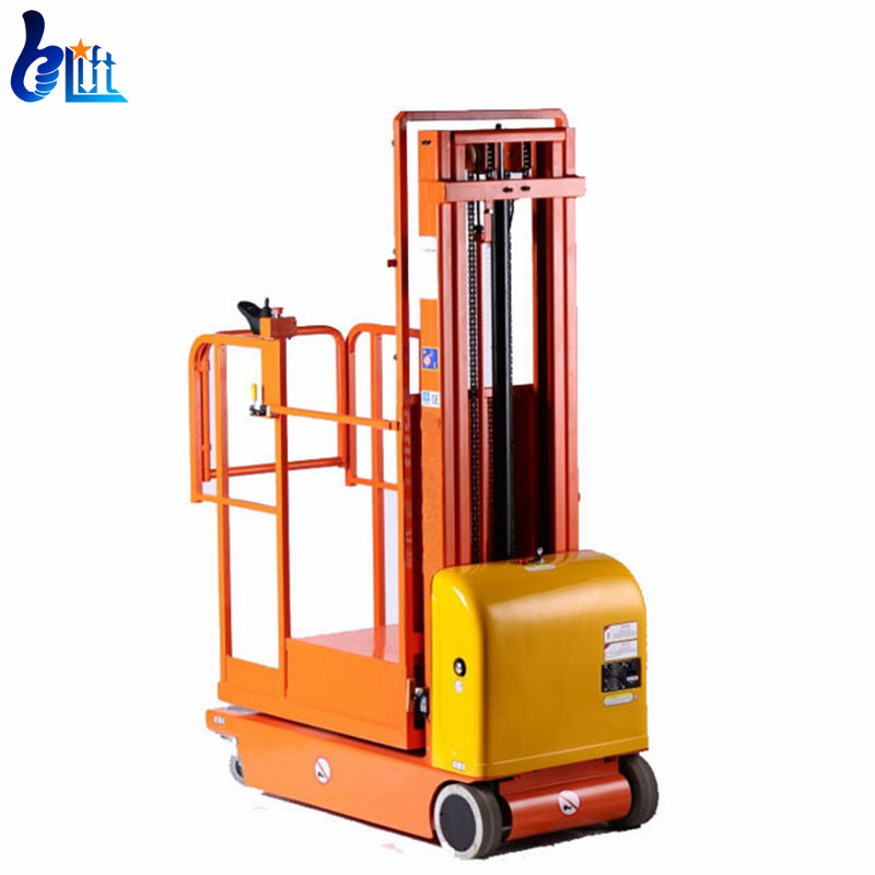 High Level Cargo Picking Order Picker Forklift Truck Lift for Warehouse