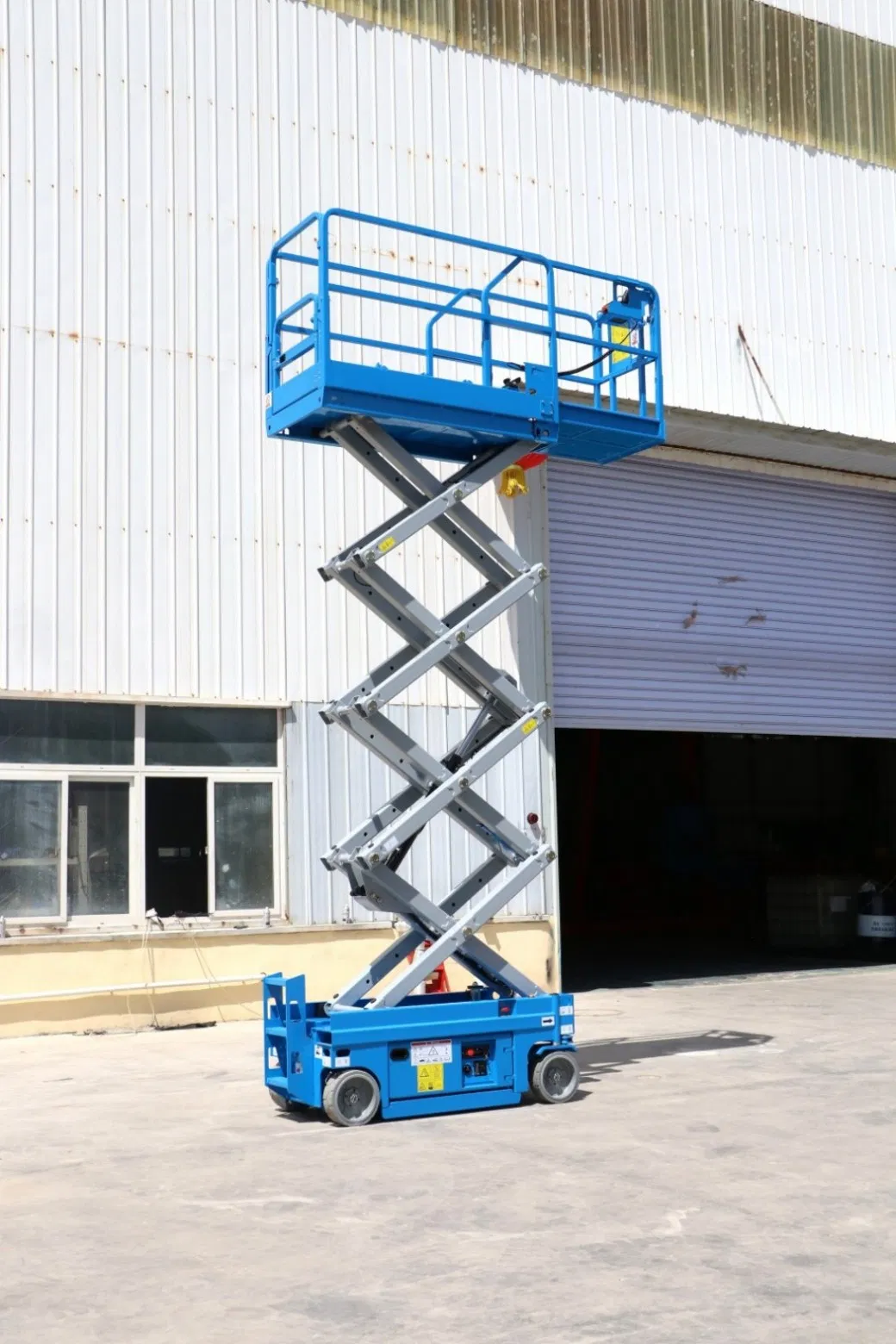 CE Factory Sales 6-14m 320kg Electric Self-Propelled Scissor Lift Mobile Aerial Work Personnel Lifting Platform