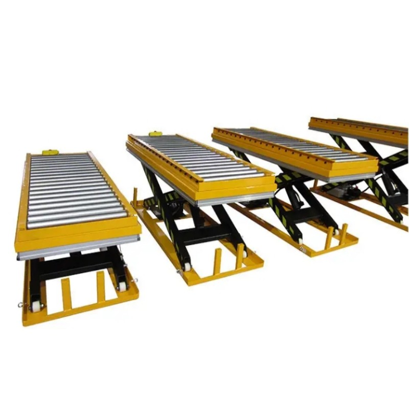 Steel Hydraulic Scissor Lift Work Platform Electric Hydraulic Stationary Scissor Lift Table for Material Handling and Lifting