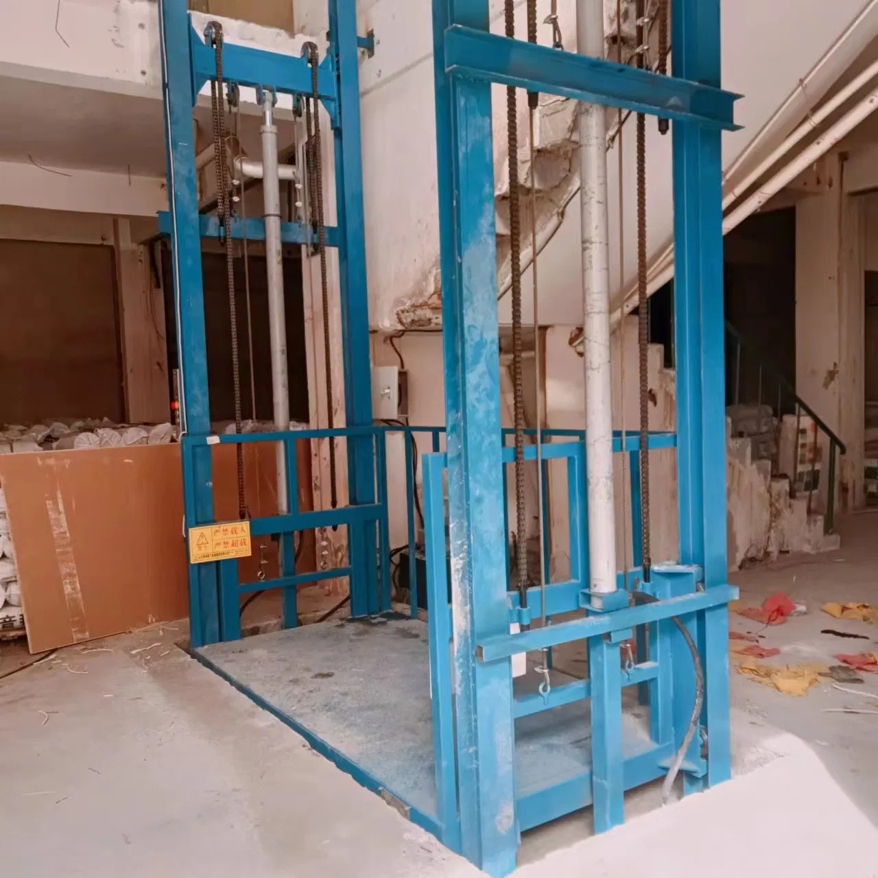 Hydraulic Goods Stainless Steel Freight Factory Direct Supply Warehouse Anti-Fall Commercial Industrial Cargo Lift