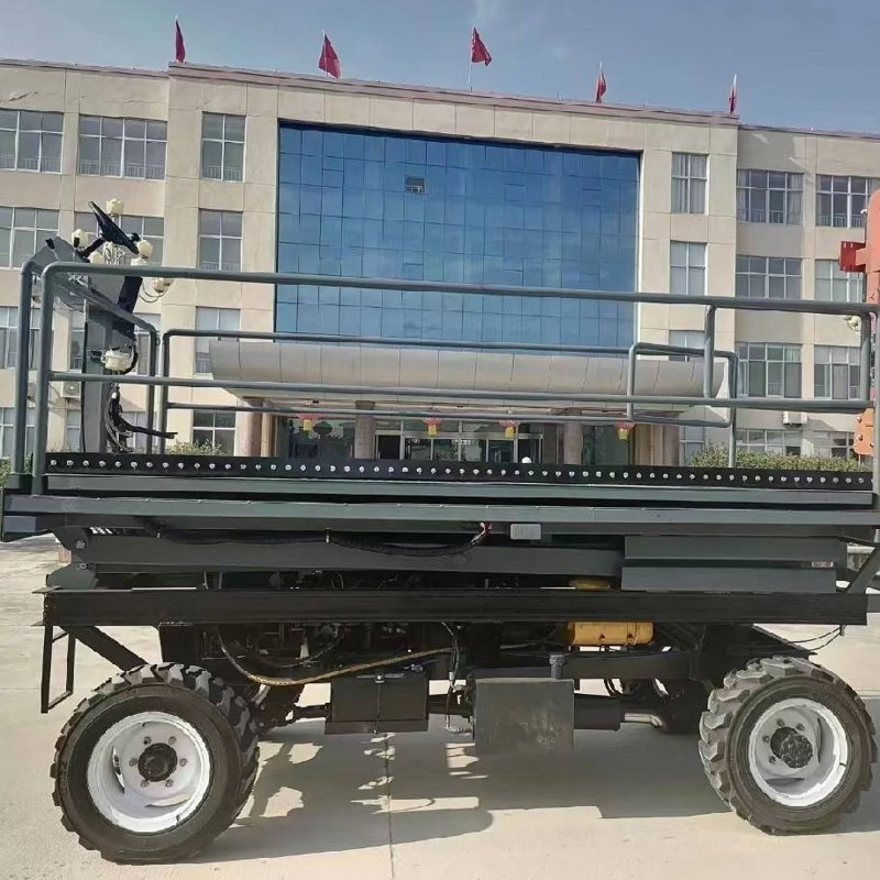 Electric Orchard Lift Platform - Portable Aerial Work Platform for Fruit Picking