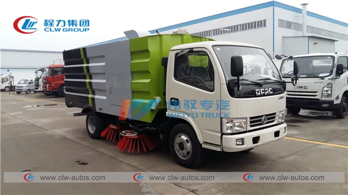 Road Sweeper Side View