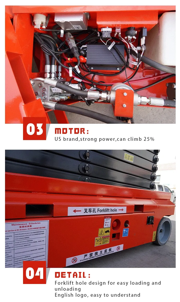 Scissor Lift Detail 6