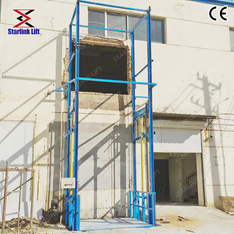 Hydraulic Freight Elevator Platform Lift for Industrial Warehouse Goods