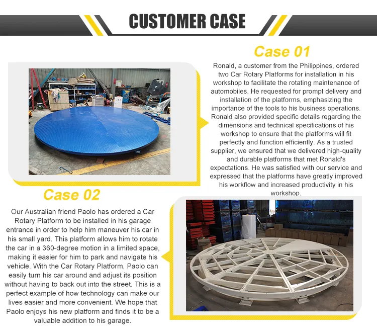 Vehicle Exhibition Platform