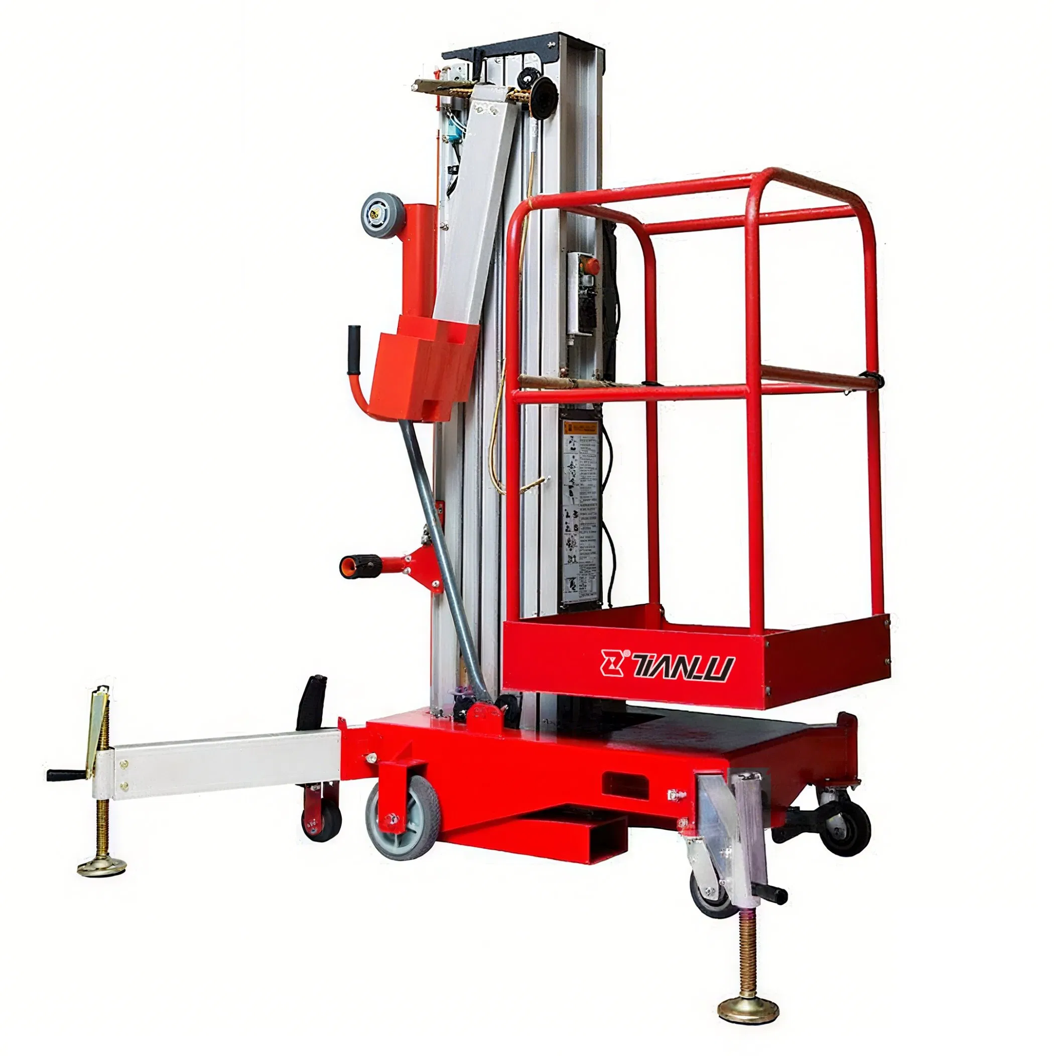 Tianlu Vertical Mast Lift 8m CE Certificate High Quality in Europe