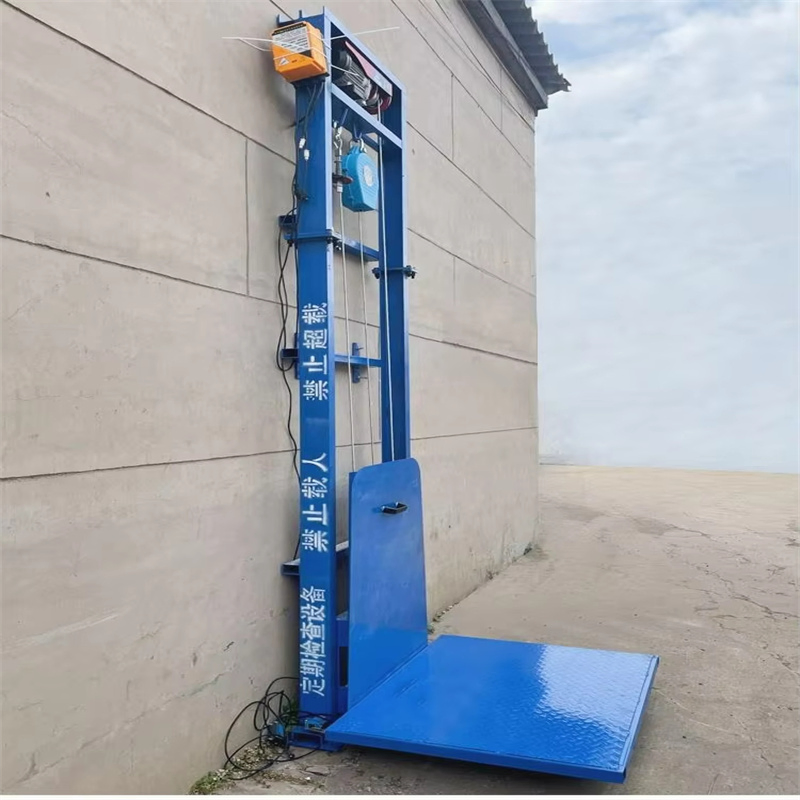 New Elevator Freight Warehouse Cargo Small Home Elevator Passenger Elevator Wall Mounted Lift