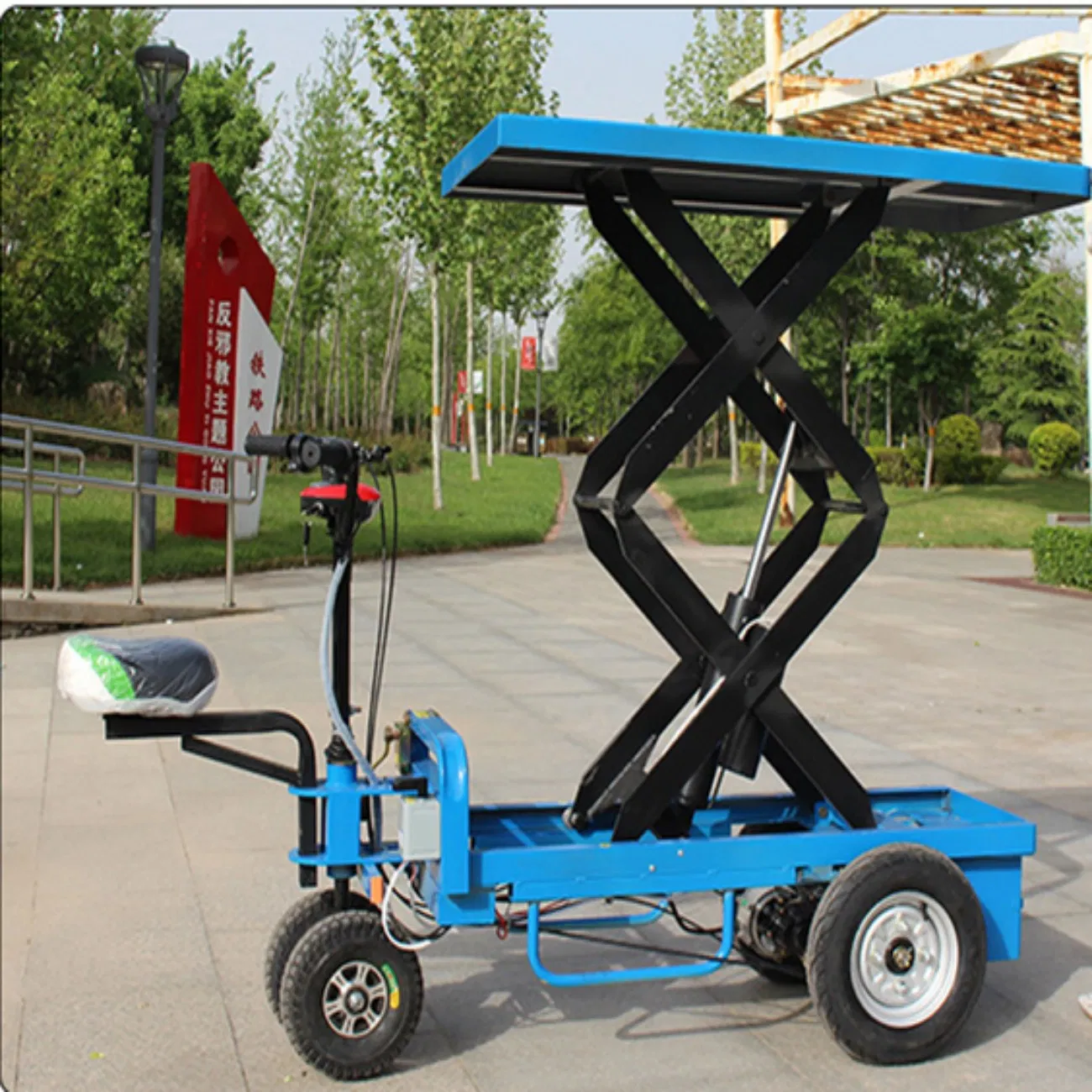 Portable Hydraulic Scissor Lifter, Electric Aerial 3m Hydraulic Lifting Platform Foshan