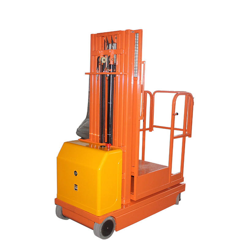 2.7m~4.5m 300kg Self Propelled Order Picker Lift Truck for Warehouse Industrial Workshop Hotels with CE ISO